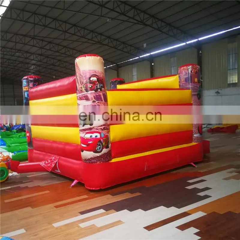 2019 new design!!! Mini inflatable bouncer with car theme for kids