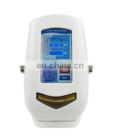 40K Cavitation Ultrasonic Weight Loss Skin Rejuvenation Beauty Machine Multipolar RF Body Slimming Skin Tighten Anti-wrinkle