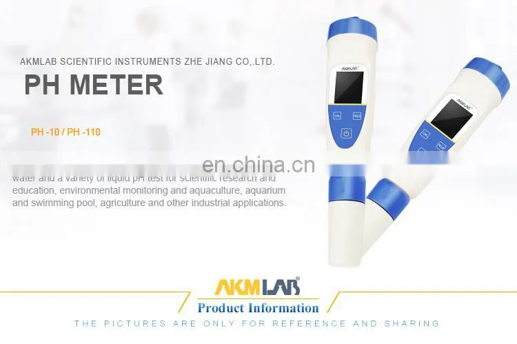 AKMLAB China Factory Digital PH Meter Diagram