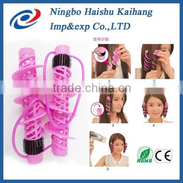 Hair spiral roller / Magic tec hair curler / Best price hair curler