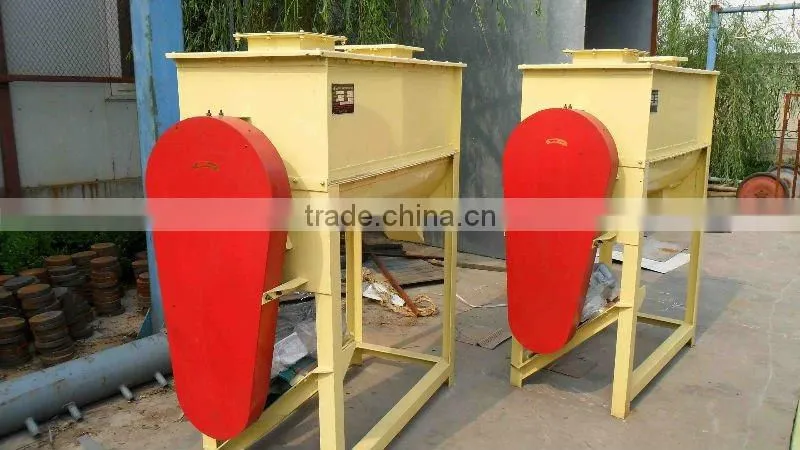 screw single shaft feed mixer