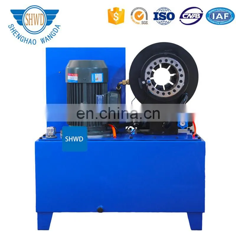 Up to 2 inch hose crimping machine