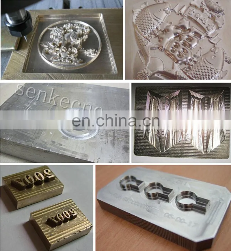 iron copper steel metal mini cnc router 6090 1212 cast iron table heavy body