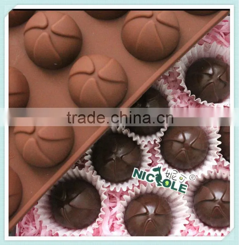 B0175 NICOLE silicone ice sphere molds