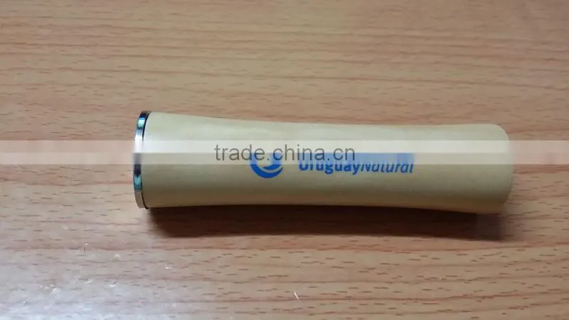 environmental wood 2600mAh power bank cheap charger for smart mobile