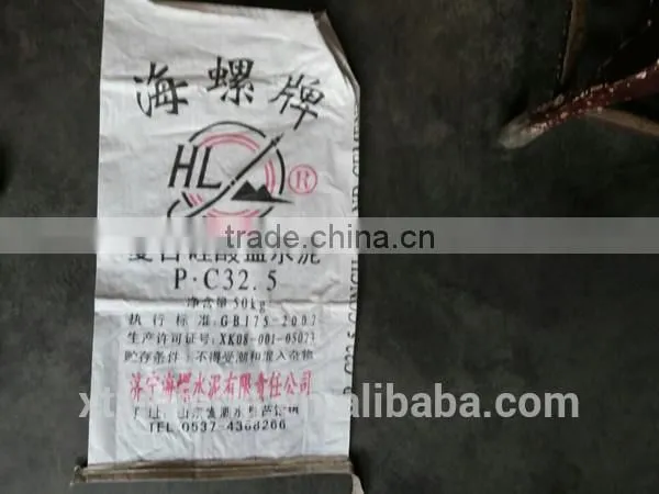 25kg 50kg WHITE PP WOVEN CEMENT BAG