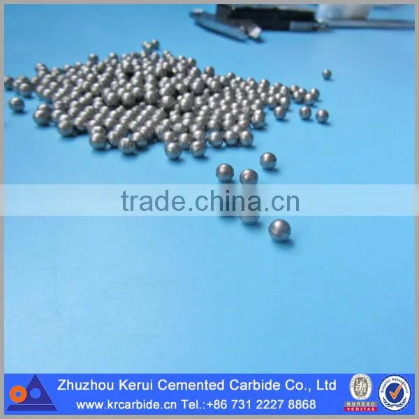 Fully sintered solid tungsten carbide sphere manufacturing in Zhuzhou Kerui