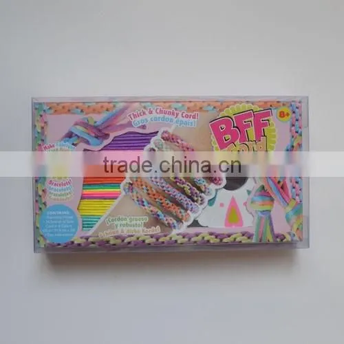 Latest Diy friendship bracelet,diy rock bangle, charms and beads jewelry making kit