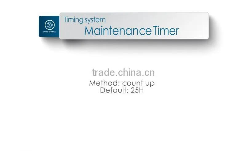 Resettable LCD gasoline inductive hour meter for Trencher motocross ATV lawn Mower transfer pump