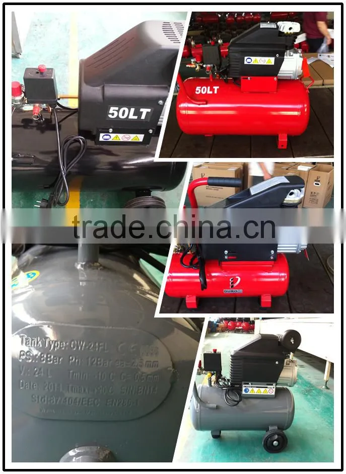 Hot Sale 2HP 24L Direct Portable Air Compressor CE GS Certified
