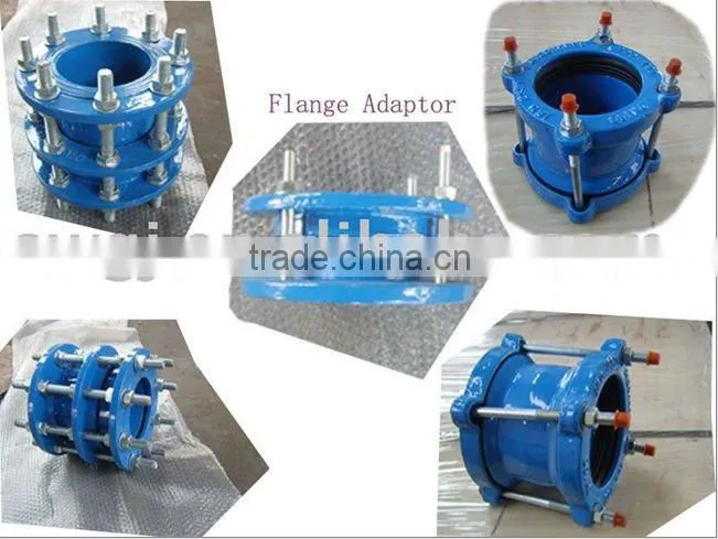 ISO2531 flexible coupling for ductile iron pipe joint