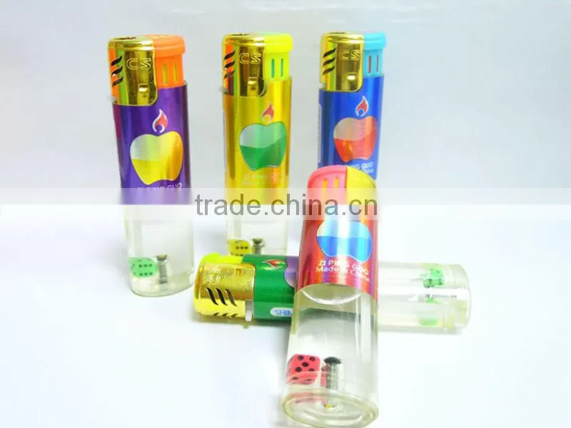 new arrival hot sale electric custom cigarette windproof flame lighter with dice