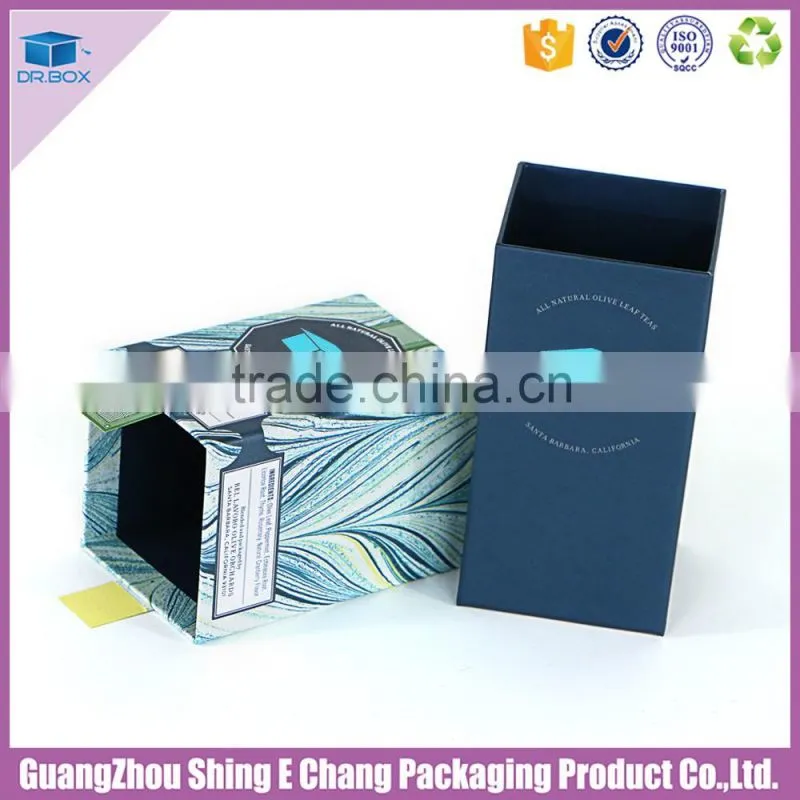 2016 High quality OEM welcome for paper tea packing box