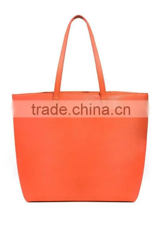 2016 Promotional fashionable wholesale custom printed leather bag shops