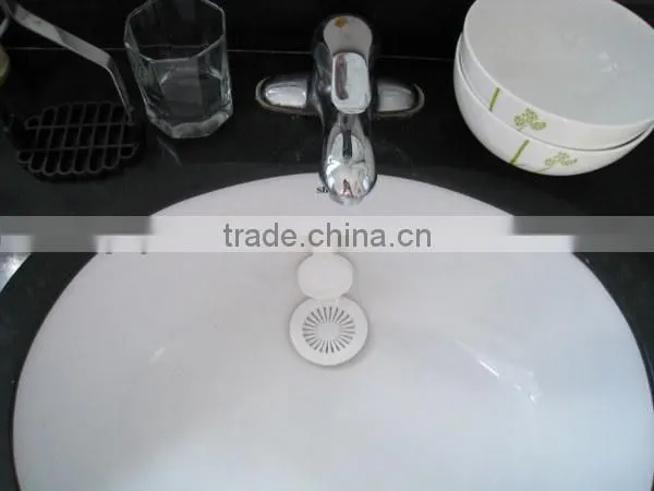 Rubber sink plug