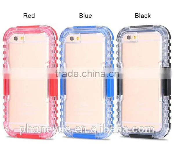 luxury universal shockproof waterproof phone case box for iphone6/6s