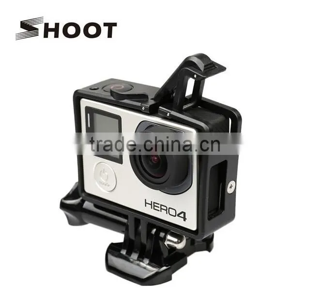 Go Pro Accessories Double Duty Expanded Edition Frame Mount Protective Housing Case Frame Mount for Gopro Hero 4 3 3+