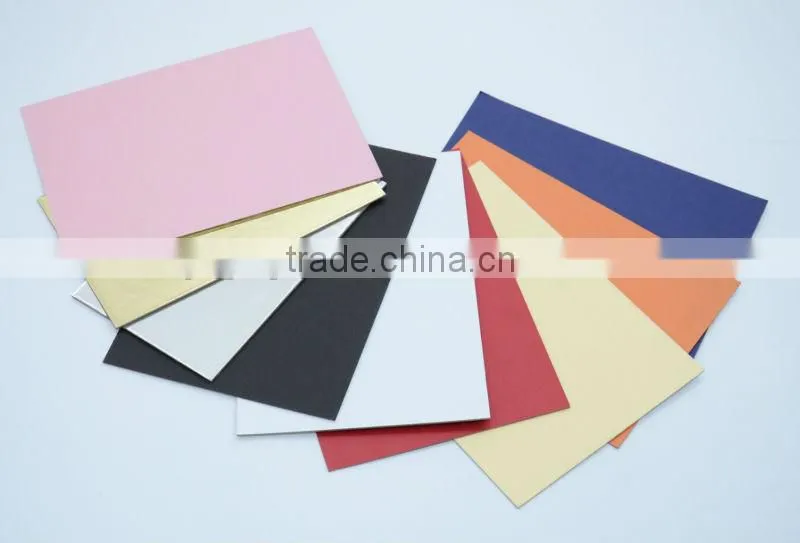 2014 New Environmental recycle cardboard/card board for different color
