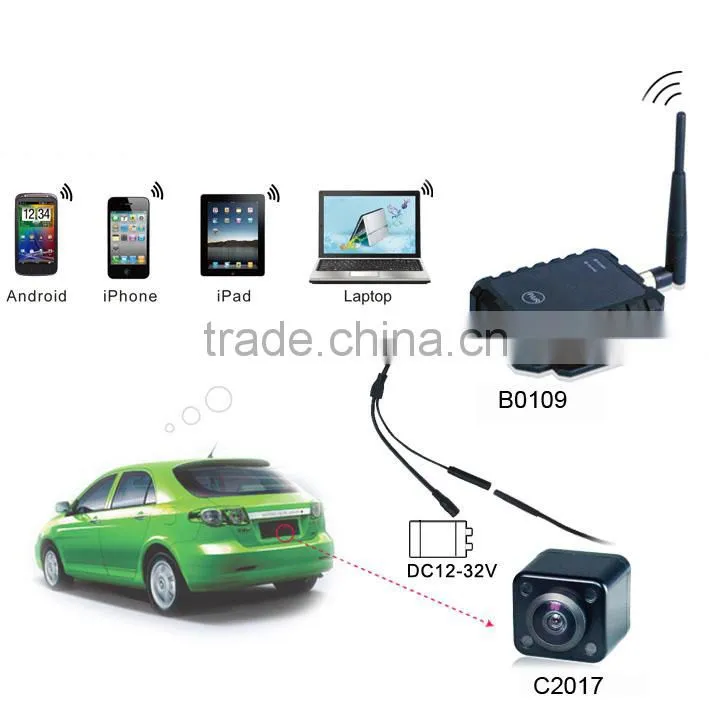factory supply high quality wifi wireless audio video transmitter for car rear view camera