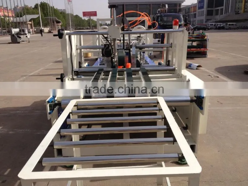 carton box folder gluer machine