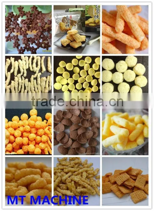 China Jinan corn snack food machinery