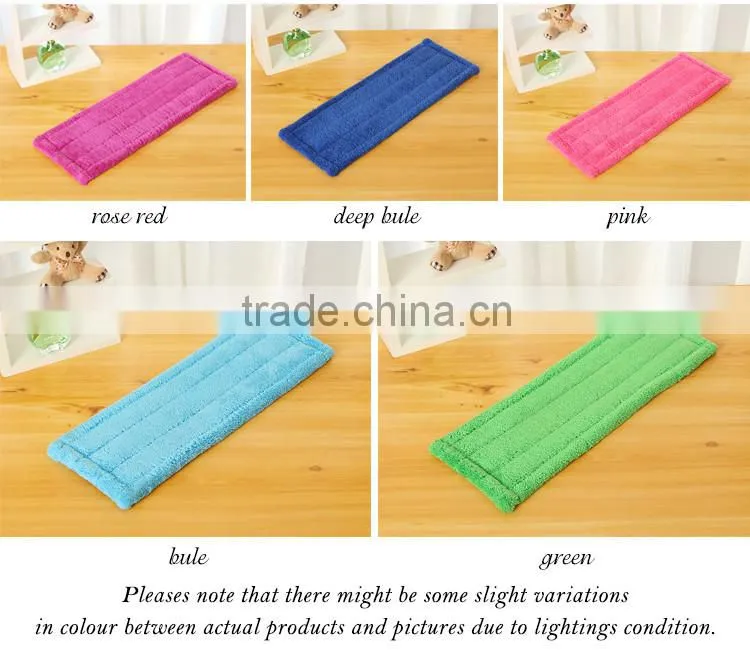 3 sections PP replacement parts microfiber mop