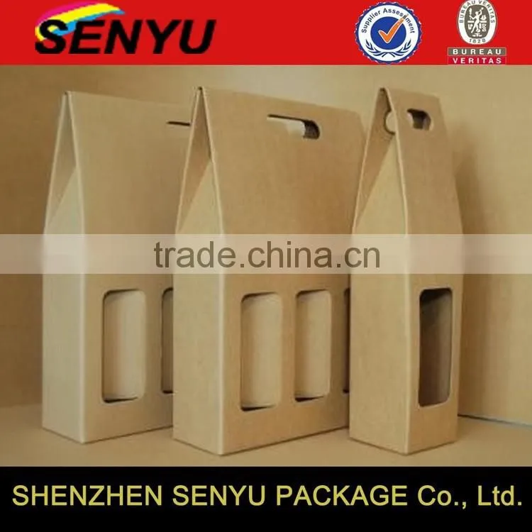 Customized Paper Made Hard Cardboard Kraft Paper Box Packaging