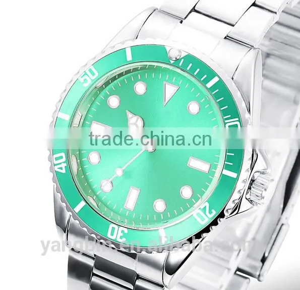 High quality colorful change dial vogue cheap stainless steel watches
