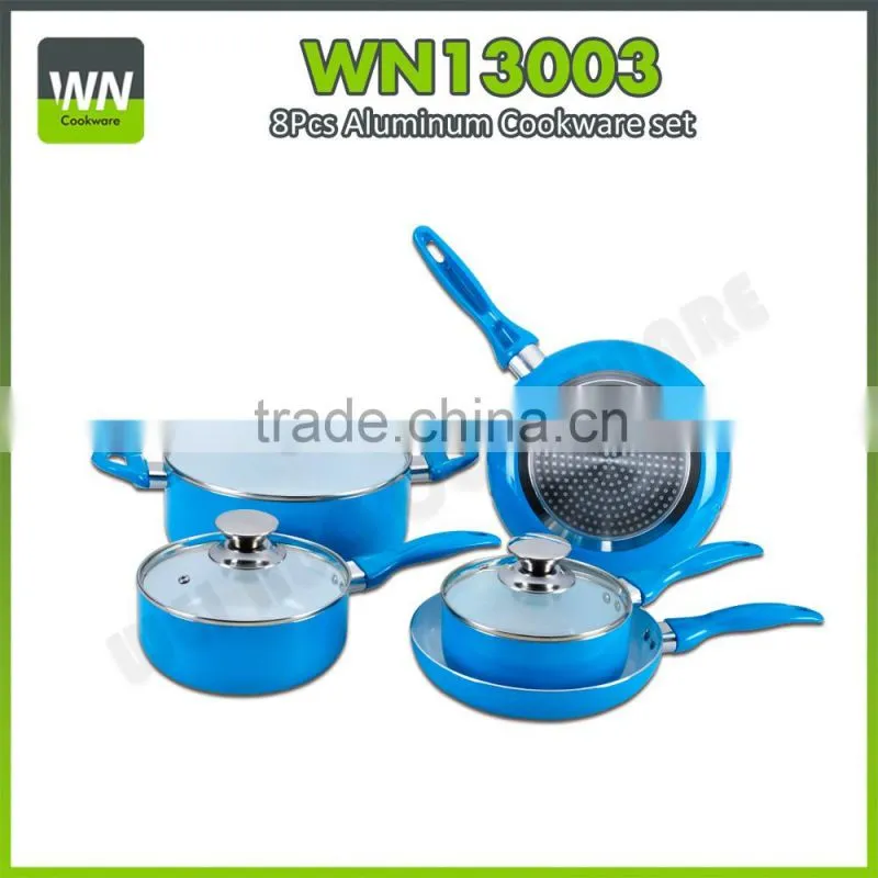 6pcs non-stick Aluminum cookware set