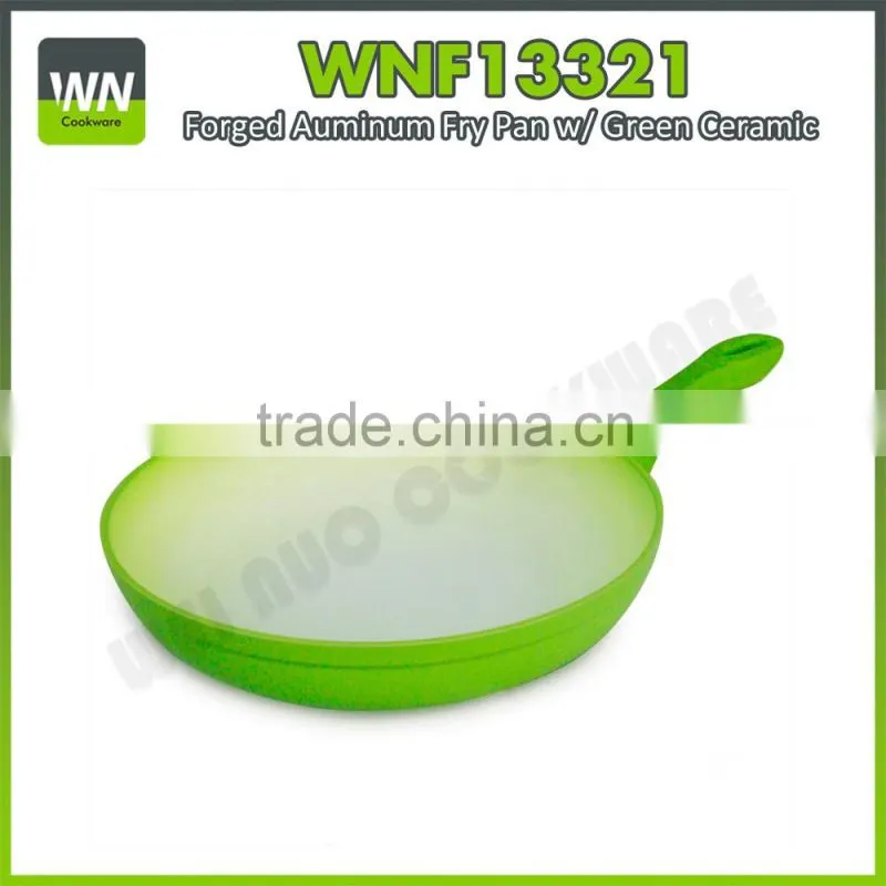 Pizza pan factories in yongkang marble coating fry pan thick frying pan for promotion