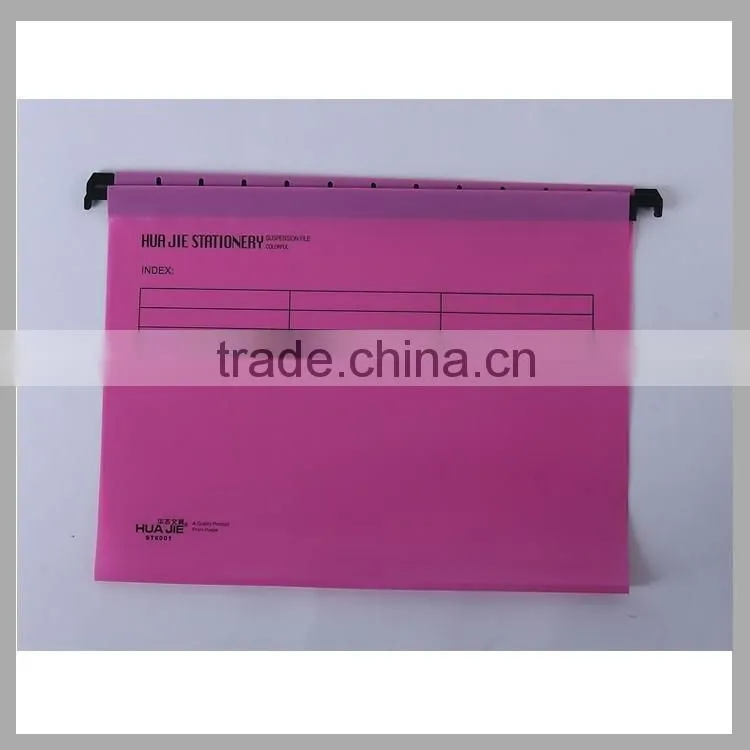 A4 FC Paper Hanging File Folder Shape Bag Advertising Folder Plastic PP Portfolio