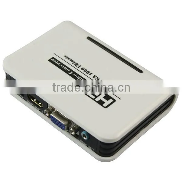 High-definition Digital to VGA Analog Video Converter 1080P