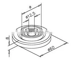 New product steel split flange