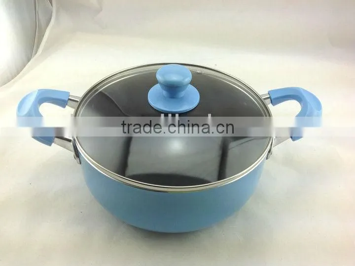 Top Quality Mini Non-stick Ceramic Sauce pots with lid cooking pot Casserole