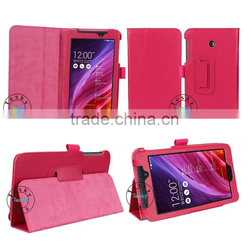 Protective Tablet Book Flip Leather Case For Asus FonePad 7 FE171CG Tablet Cover , Hot Selling