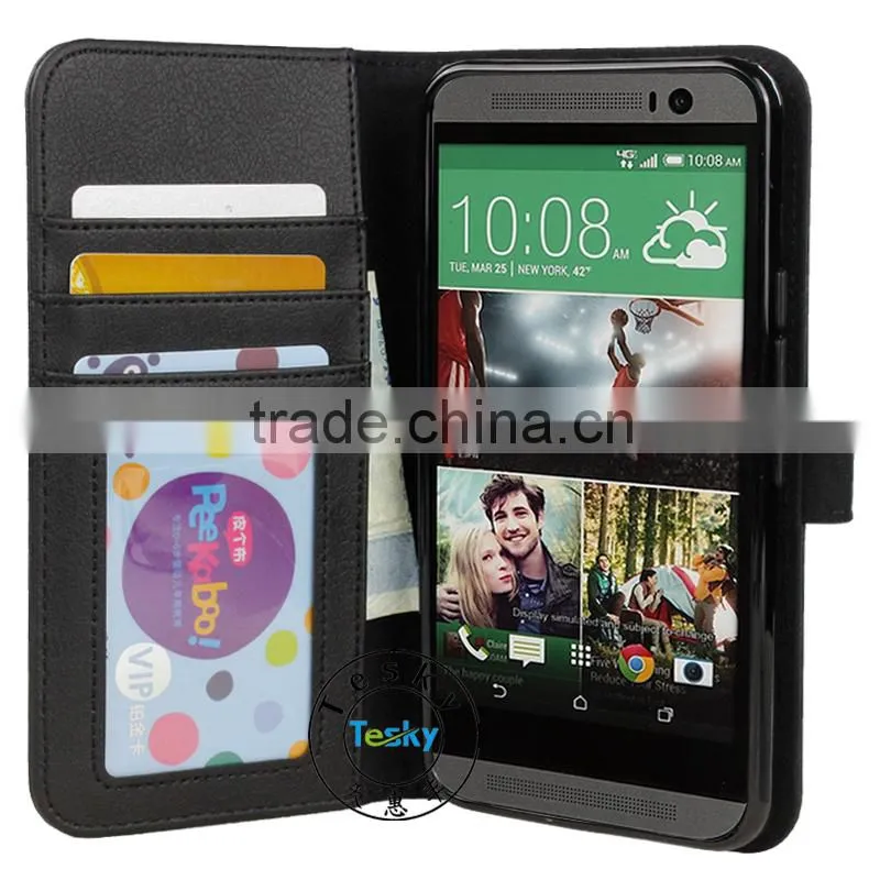 Case For HTC One M9 Plus Case Leather Card Slots