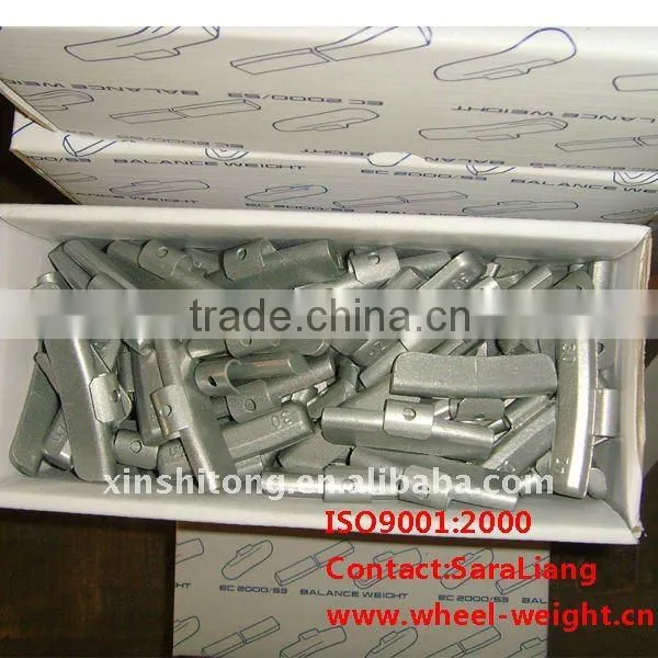 Zinc Die casting wheel weight, superior quality