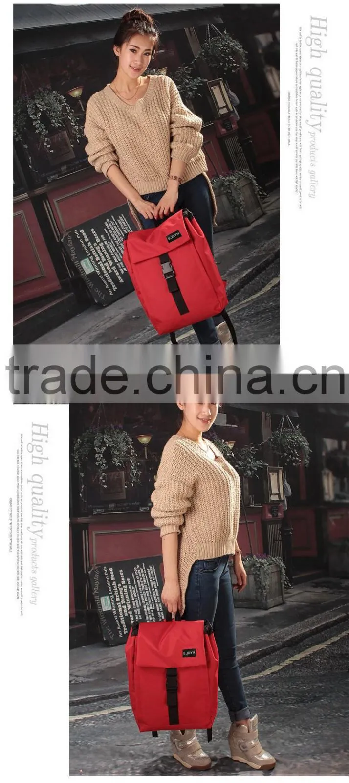 alibaba backpack manufacturers china colorful korea style high school backpack