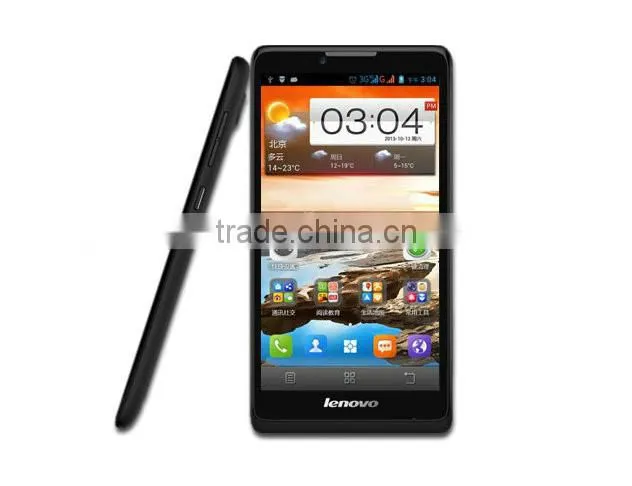 6.0'' Lenovo A889 Mobile Phone Android 4.2 MTK6582 Quad Core 1.3GHz IPS QHD Screen 960X540 1GB 8GB 8.0MP