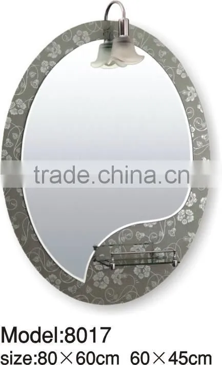 2015 high quality double layer bathroom mirror 8017