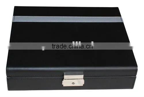 OEM Black leather jewelry box