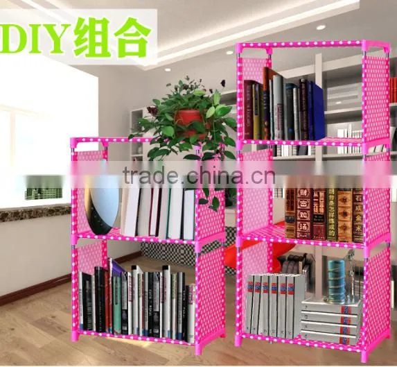 Fashion Style New Design Furniture wooden library bookshelf