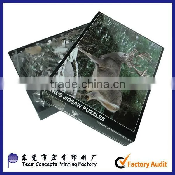 Custom laser cutting Colorful snake jigsaw puzzle