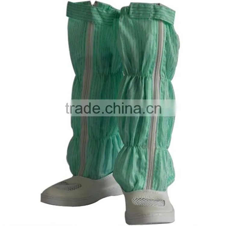 Anti-static boots white cleanroom safety shoes with long cover esd shoe
