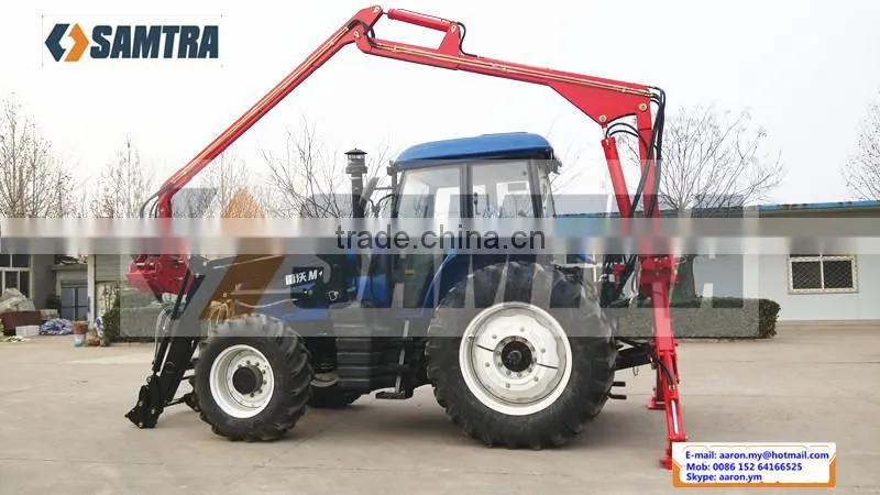 Tractor Crane, Farma Log Crane, Telescopic Crane