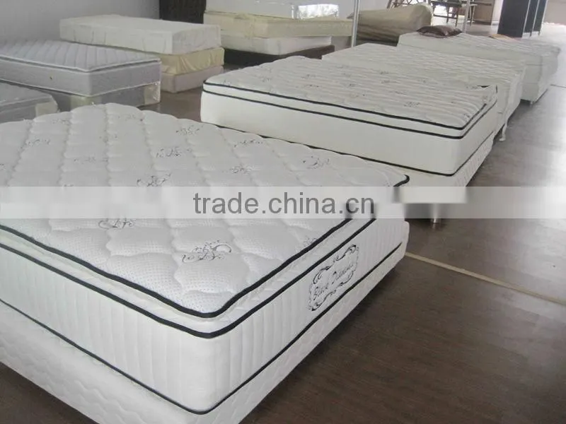 Grey Aglaia dream world mattress with euro-top