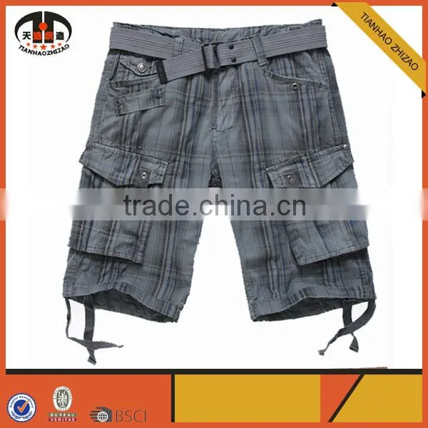 Custom Pattern Cargo Shorts for Mens with Classic Design