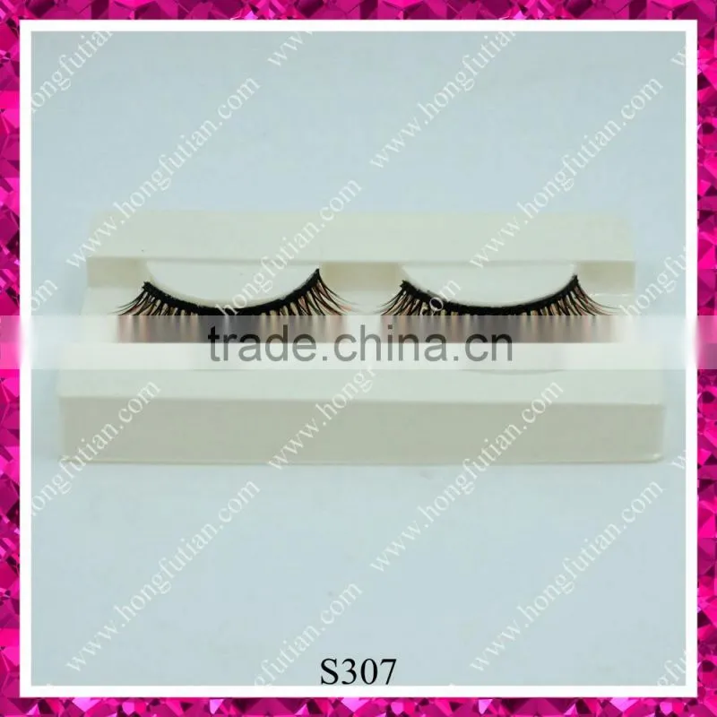 High quality synthetic hair eye lashes individual false eyelashes