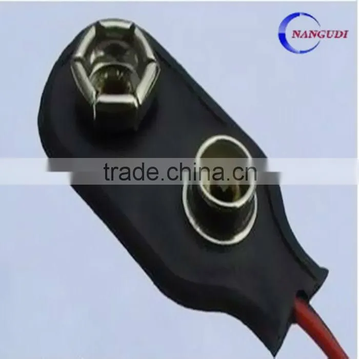 type I/T soft rubber 9V/12V/18V/27V plastic snap connectors