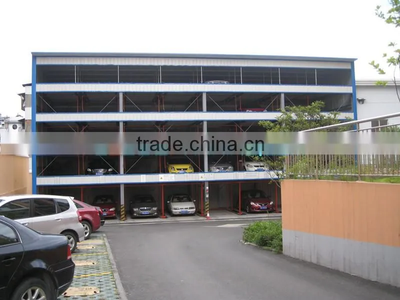 PLC control puzzle car parking system mechanical puzzle car parking lift